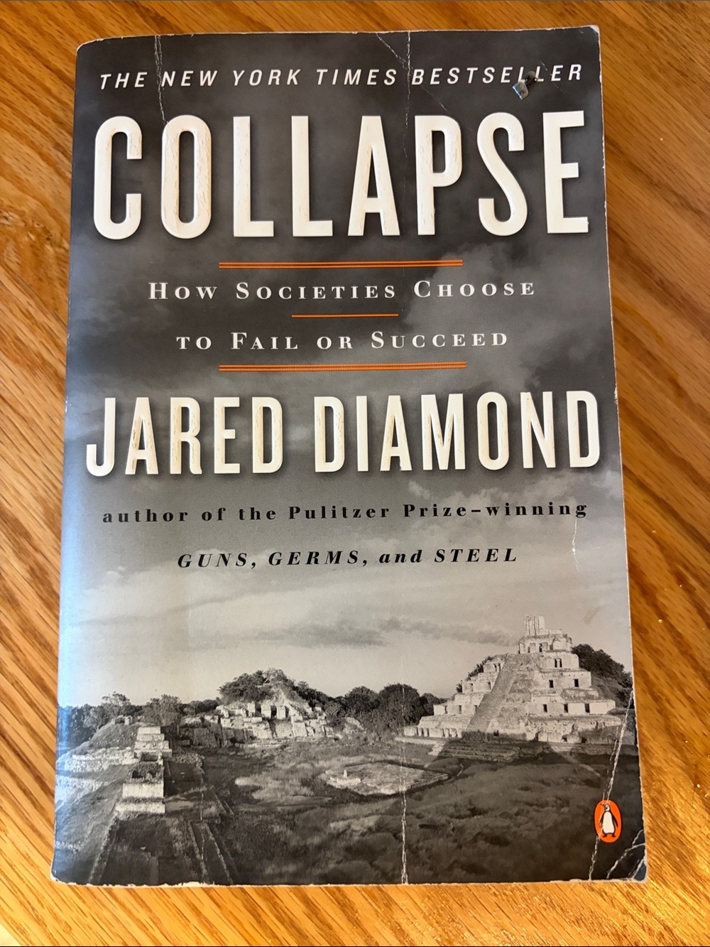 Collapse - J. Diamond - How Societies Choose to Fail or Succeed Nonfiction Book